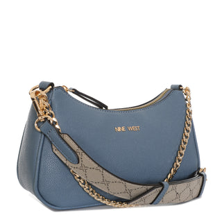 Bolsa tote NINE WEST Ngx139273 Bona Sintetico Color Azul