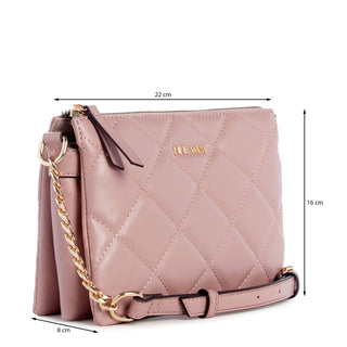 Bolsa Crossbody NINE WEST Ngq512369 Mirabella Sintetico Color Rosa