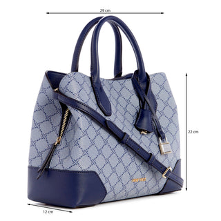 Bolsa de Mano NINE WEST Nlg108505 Brooklyn Sintetico Color Azul