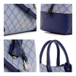 Bolsa de Mano NINE WEST Nlg108505 Brooklyn Sintetico Color Azul