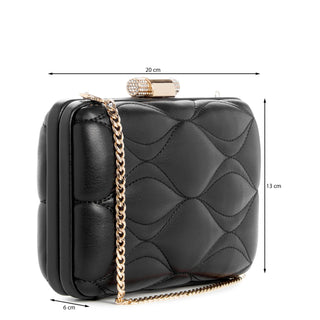 Bolsa Crossbody NINE WEST Ngq140071 Isa Sintetico Color Negro