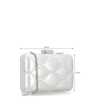 Bolsa Crossbody NINE WEST Nqm140071 Isa Sintetico Color Metalico