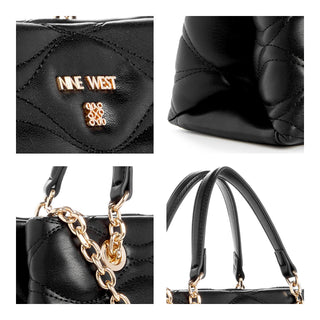 Bolsa de Mano NINE WEST Ngq139505 Leini Sintetico Color Negro