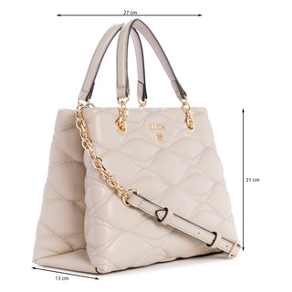 Bolsa de Mano NINE WEST Ngq139505 Leini Sintetico Color Beige