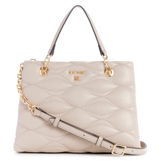 Bolsa de Mano NINE WEST Ngq139505 Leini Sintetico Color Beige