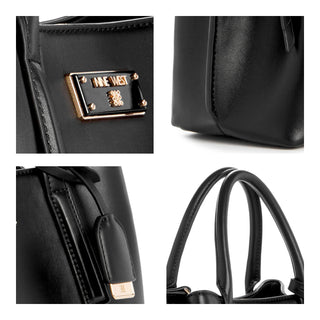 Bolsa de Mano NINE WEST Ngn137306 Leonel Sintetico Color Negro