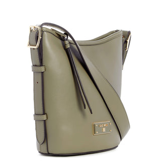 Bolsa Crossbody NINE WEST Ngn137304 Leonel Sintetico Color Verde