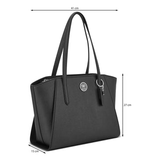 Bolsa Tote NINE WEST Nys516624 Natala Sintetico Color Negro