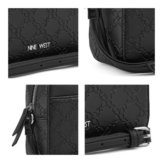 Bolsa Crossbody NINE WEST Nye558270  Sintetico Color Negro