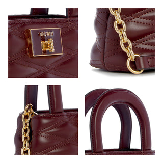 Bolsa de Mano NINE WEST Ngq140876  Sintetico Color Vino