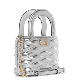 Bolsa de Mano NINE WEST Nqm140876  Sintetico Color Metalico