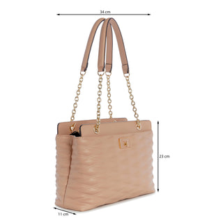 Bolsa Shoulder NINE WEST Ngq140809  Sintetico Color Beige