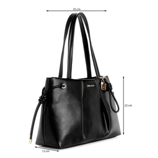 Bolsa de Mano NINE WEST Ngn140909  Sintetico Color Negro