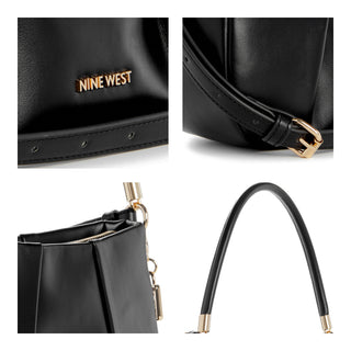 Bolsa Crossbody NINE WEST Ngn140912  Sintetico Color Negro