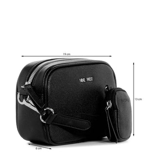 Bolsa Crossbody NINE WEST Nyx523570  Sintetico Color Negro