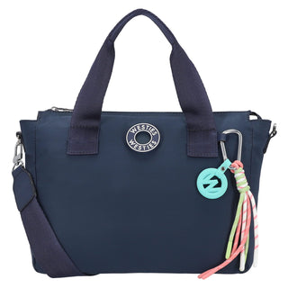 Bolsa de Mano WESTIES Hbaitna2we Kuromarimo Textil Color Azul