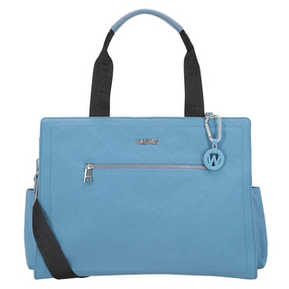 Bolsa de Mano WESTIES Hbassetouwe Barnabe Textil Color Azul