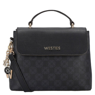 Bolsa Crossbody WESTIES Hbganishka2we Annefrance Sintetico mo Color Negro