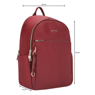 Mochila WESTIES Hbgersendre2we Fanchon Textil Color Vino