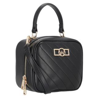 Bolsa Crossbody WESTIES Hbkalaniwe Magellan Sintetico Color Negro