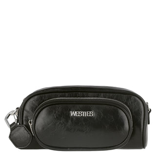 Bolsa Crossbody WESTIES Hbkatsuzowe Mommoo Sintetico Color Negro