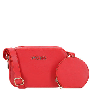 Bolsa Crossbody WESTIES Hbmikeel5we Enguerrand Sintetico Color Rojo