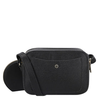 Bolsa Crossbody WESTIES Hbmikeel5we Enguerrand Sintetico Color Negro