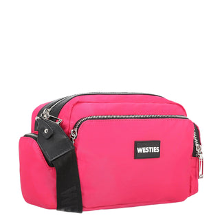 Bolsa Crossbody WESTIES Hbmiroku6we Ideaman Textil Color Rosa