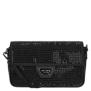 Bolsa Crossbody WESTIES Hbmoruswe Cineraria Textil Color Negro