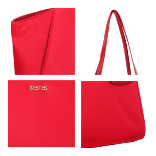 Bolsa Tote WESTIES Hbnakoawe Calndula Textil Color Rojo