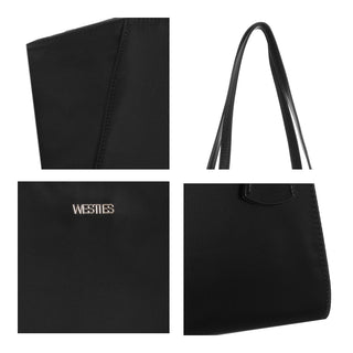 Bolsa Tote WESTIES Hbnakoawe Calndula Textil Color Negro