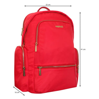 Mochila WESTIES Hbnauiwe Calndula Textil Color Rojo