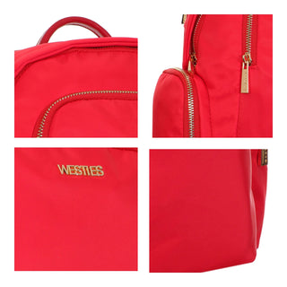 Mochila WESTIES Hbnauiwe Calndula Textil Color Rojo