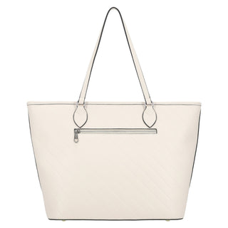 Bolsa Tote WESTIES Hbnobiliwe Magellan Sintetico Color Blanco