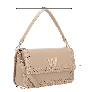 Bolsa Crossbody WESTIES Hbsarawatwe Tenerife Sintetico Color Cafe