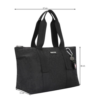 Bolsa Tote WESTIES Hbsourire5we Ideaman Textil Color Negro