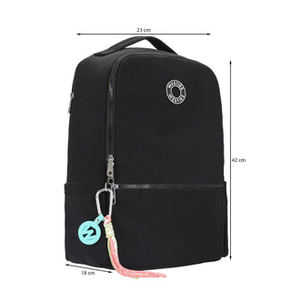 Mochila WESTIES Hbtutone2we Kuromarimo Textil Color Negro