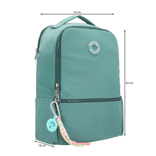 Mochila WESTIES Hbtutone2we Kuromarimo Textil Color Verde