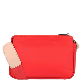 Bolsa Crossbody WESTIES Hbxavius2we Barbarrosa Textil Color Rojo