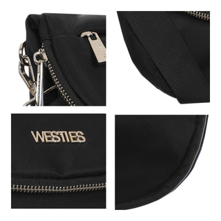 Bolsa Crossbody WESTIES Hbzairawe Calndula Textil Color Negro