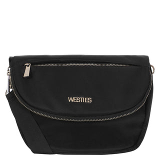 Bolsa Crossbody WESTIES Hbzairawe Calndula Textil Color Negro