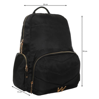 Mochila WESTIES Hbaladar2we Hackun Textil Color Negro