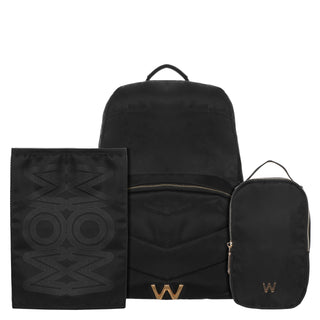 Mochila WESTIES Hbaladar2we Hackun Textil Color Negro