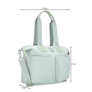 Bolsa Tote WESTIES Hbhidayuwe Mesem Textil Color Verde