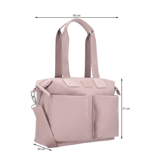 Bolsa Tote WESTIES Hbhidayuwe Mesem Textil Color Rosa