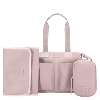 Bolsa Tote WESTIES Hbhidayuwe Mesem Textil Color Rosa