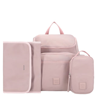 Mochila WESTIES Hbmotobarowe Mesem Textil Color Rosa