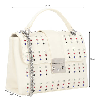 Bolsa Crossbody WESTIES Hbamarillo3we Olneya Sintetico Color Blanco