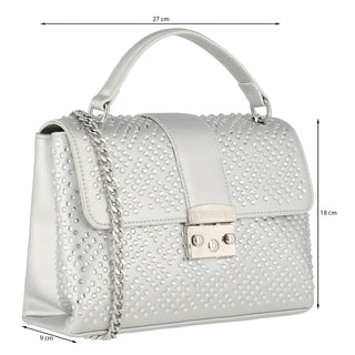 Bolsa Crossbody WESTIES Hbamarillo3we Olneya Sintetico Color Metalico