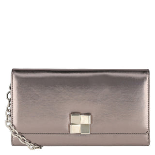 Bolso Clutch o Bolso de Mano WESTIES Hbgaimonwe Hoder Sintetico Color Metalico